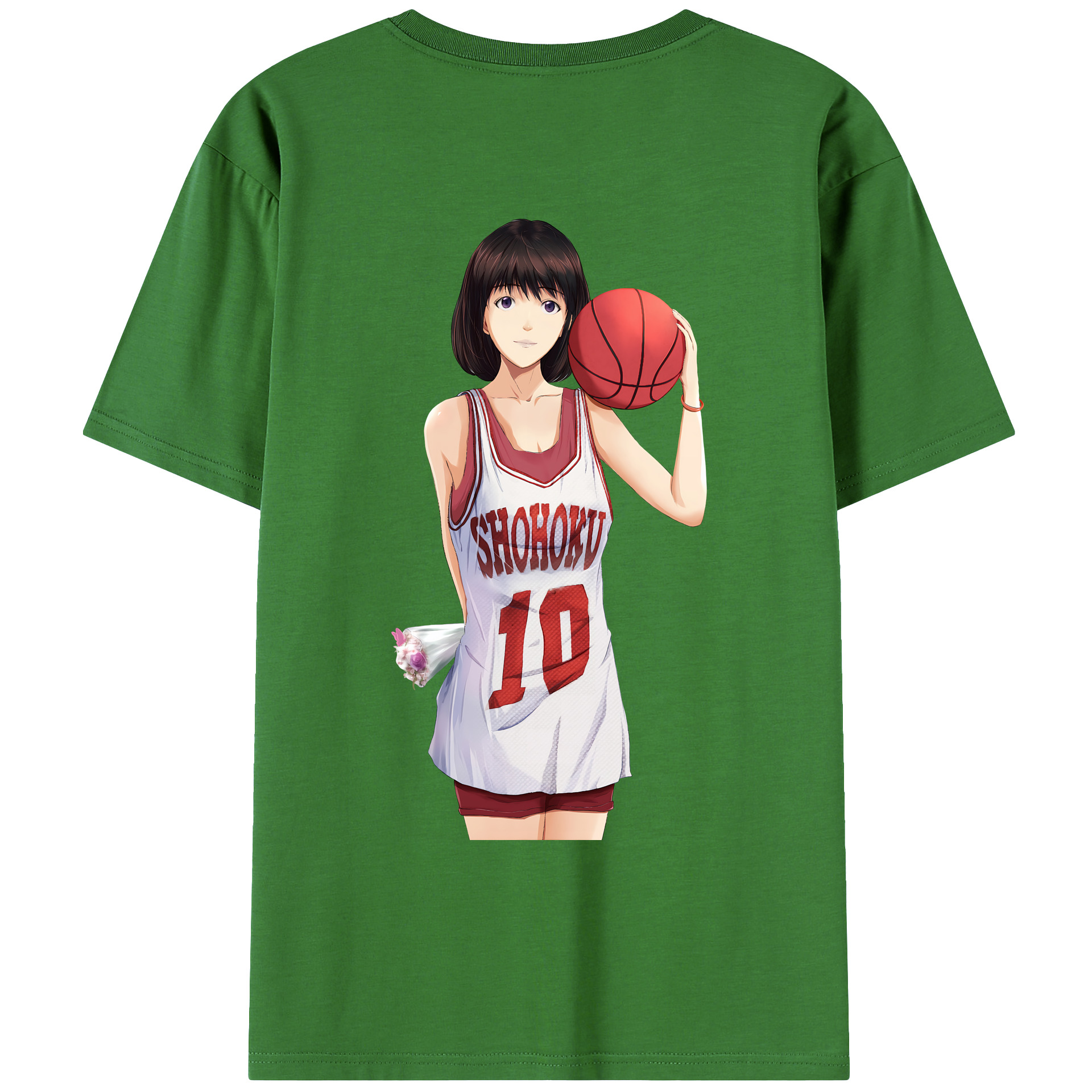 （画像用） SLAM DUNK／スラムダンク レディース半袖Tシャツ(バックプリント)